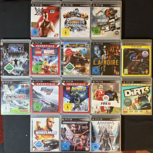 Ps3 spiele konvolut bundle - spiele,