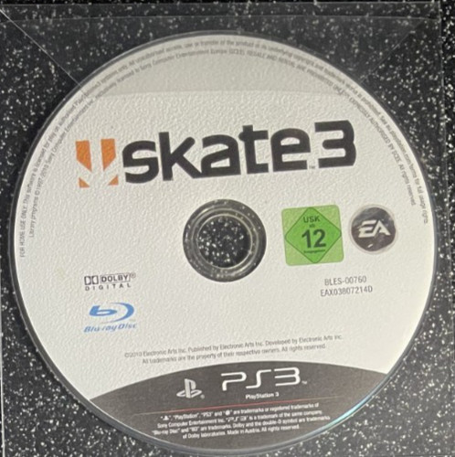 Skate sony playstation - skate, 3